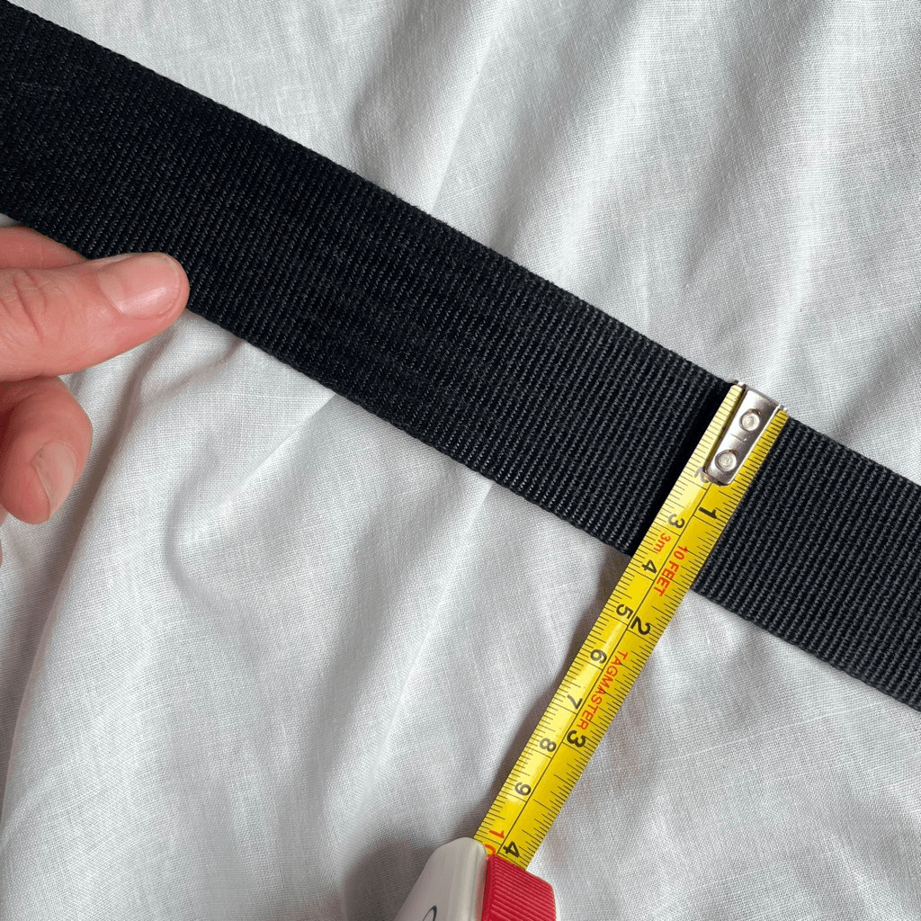 Patagonia Tech Web Belt Gorpcore Hiking Camping Black OSFA