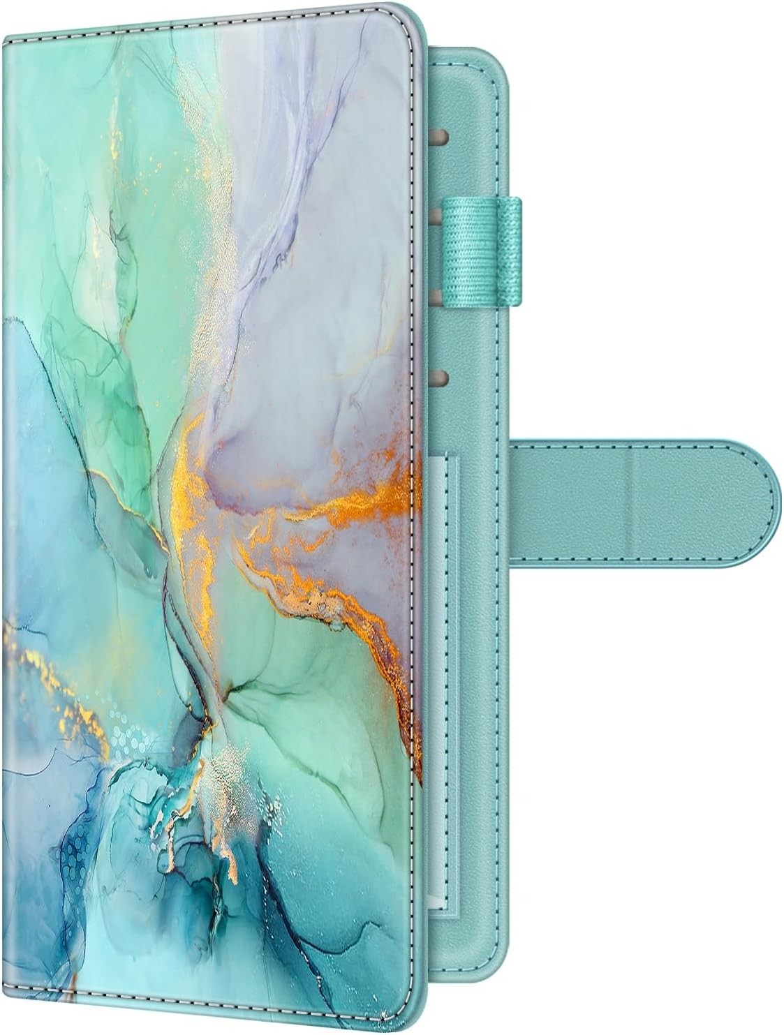 Checkbook Cover RFID Blocking Standard Register Duplicate Checks with Pen Holder