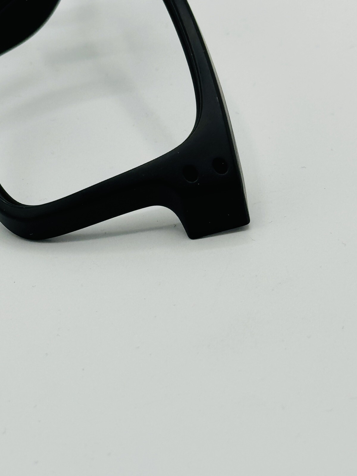 OAKLEY HOLBROOK SUNGLASSES REPLACEMENT FRONT FRAME MATTE BLACK NO ICON OR RIVETS