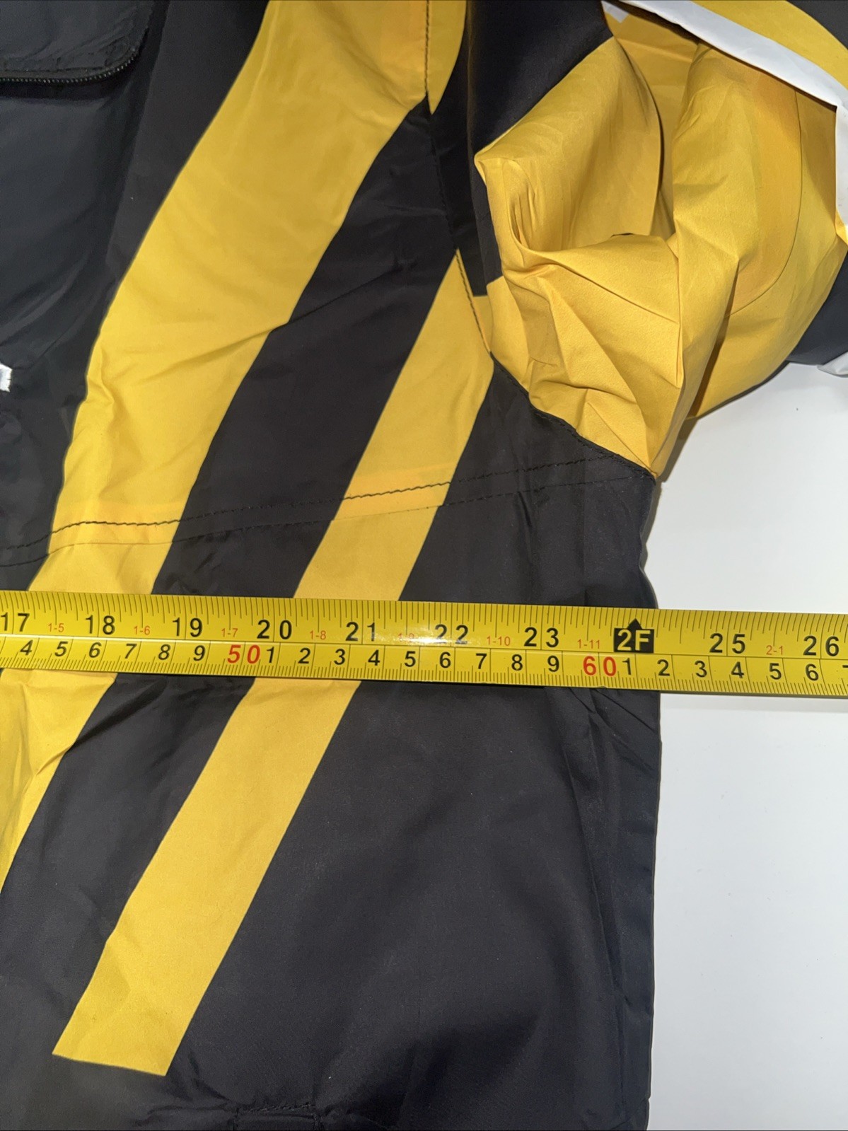 Sneak Gallery “Goat” Windbreaker/Short Set Size XL NWT Black Yellow White