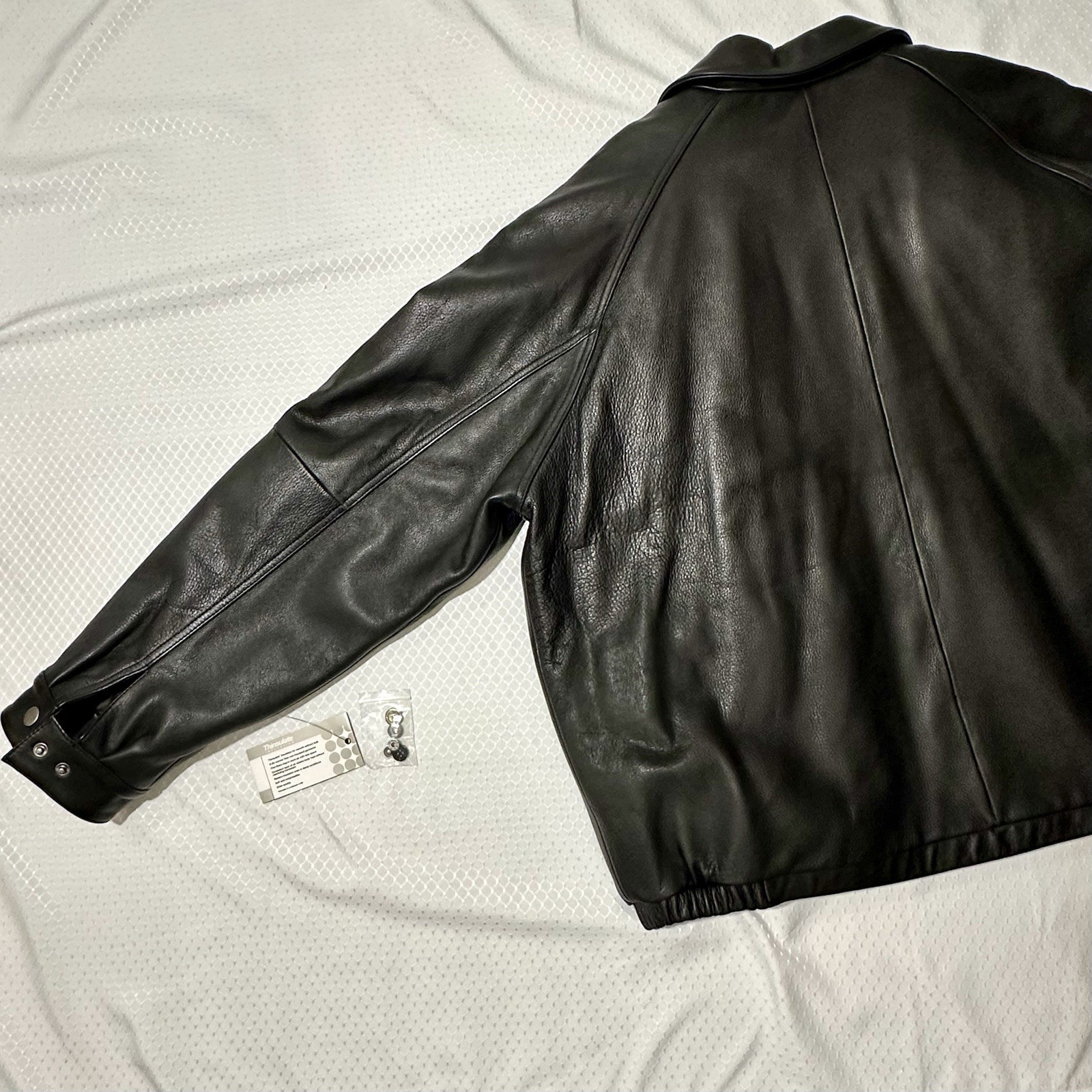 Pittsburgh Penguins Wilsons Leather Zip Jacket, Men’s XXL, Thinsulate Insulated