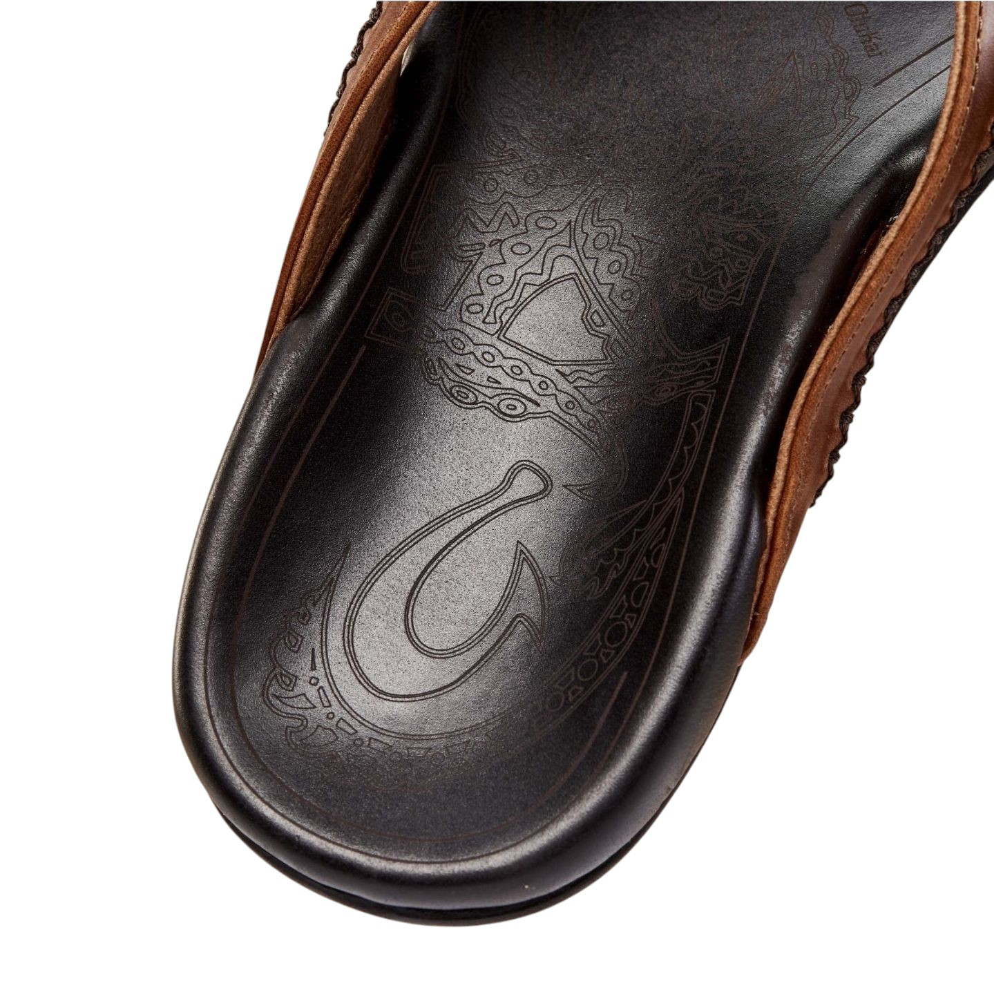 Olukai Mea Ola Leather Sandals – Tan / Dark Java – Size 7-15 Men’s NEW