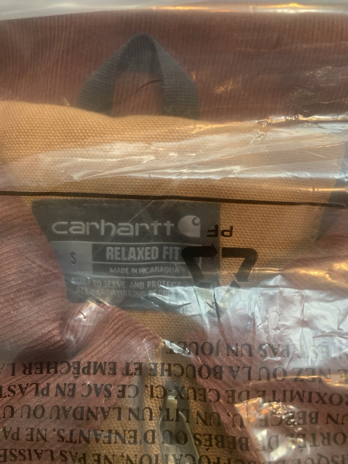 CARHARTT Iconic J01 Duck Detroit Jacket Carhartt Brown Regular – Small