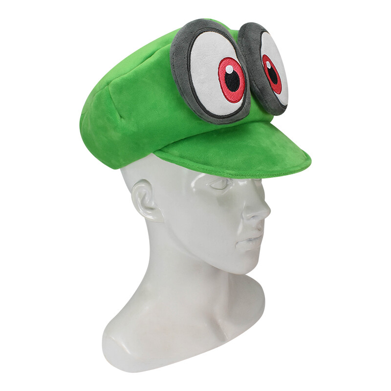 Costume Odyssey Cappy Toy Super Mario Bros Plush Hat Cap Cosplay Xmas Kid Party