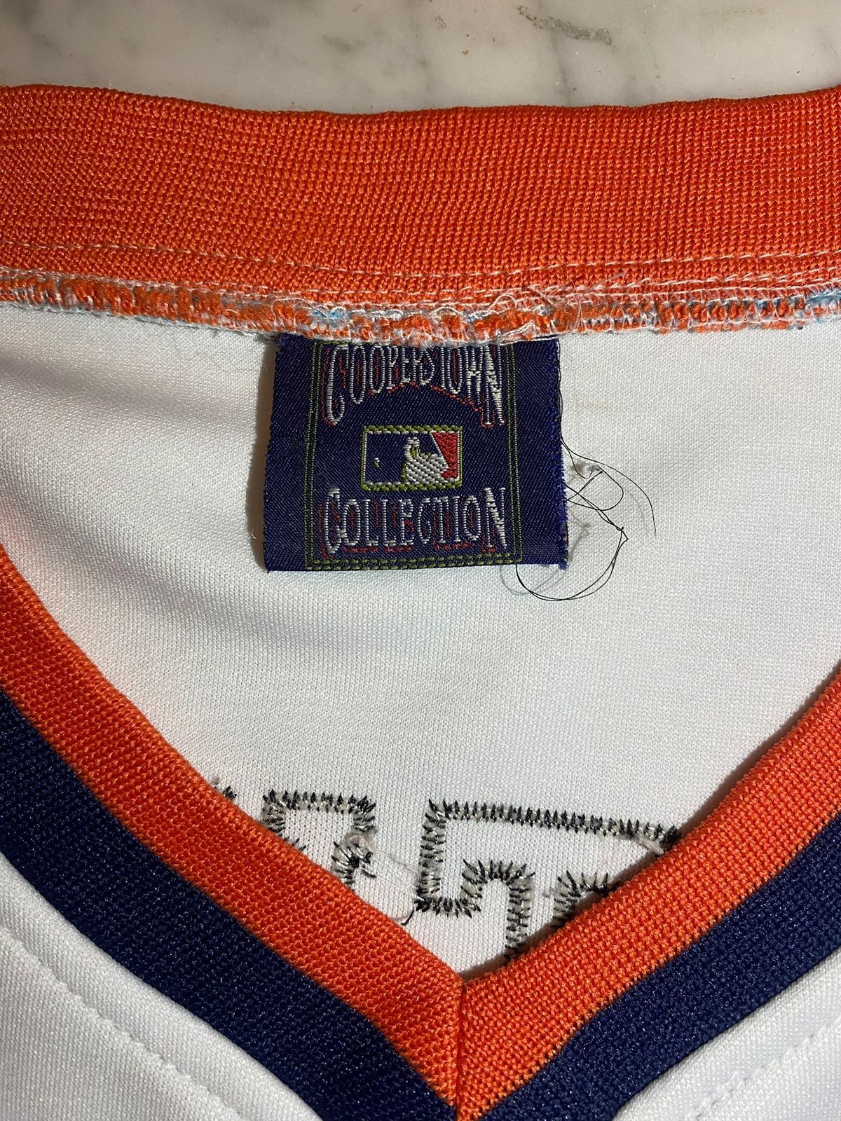 Vintage 90s Houston Astros Majestic Cooperstown Collection Rainbow Jersey L