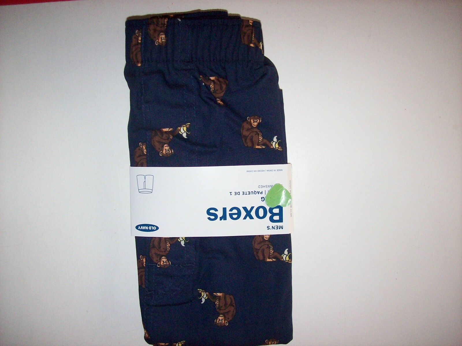Old Navy Underwear Mens 1 Pr Boxer Donut Monkey S M L XL XXL XXXL New