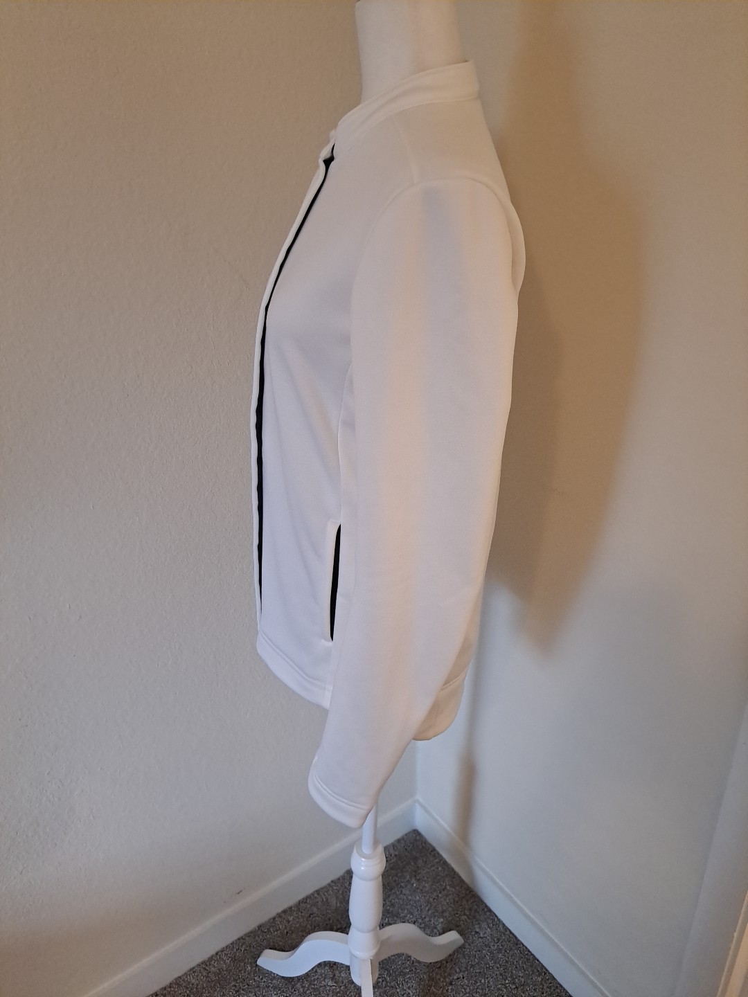 PASKHO CHAKRA JACKET WHITE Sz S Excellent Condition Returns Accepted