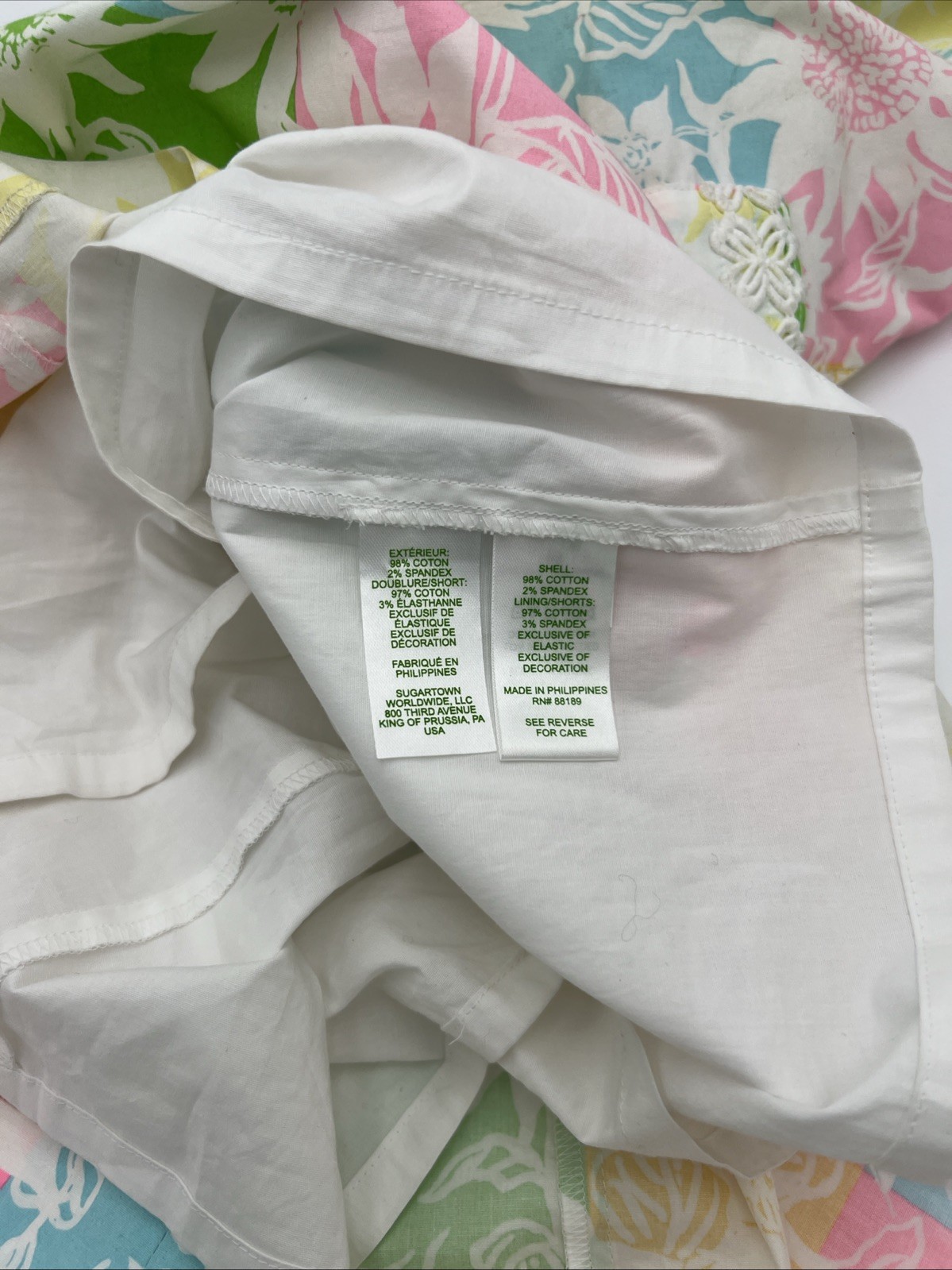 Lilly Pulitzer Sundress Shoulder Straps