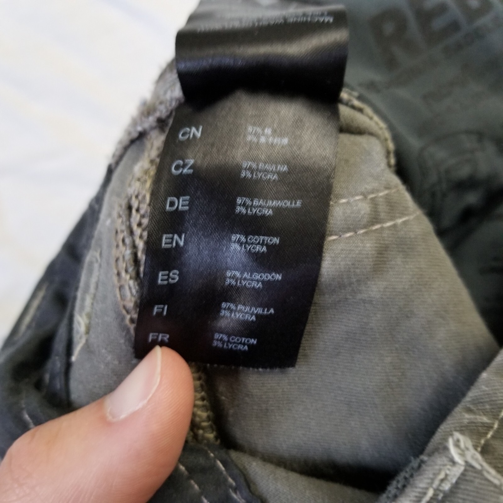 Kuhl Pants Mens 32×30 Rebel Gray Vintage Patina Day Hiking Outdoor Canvas Work