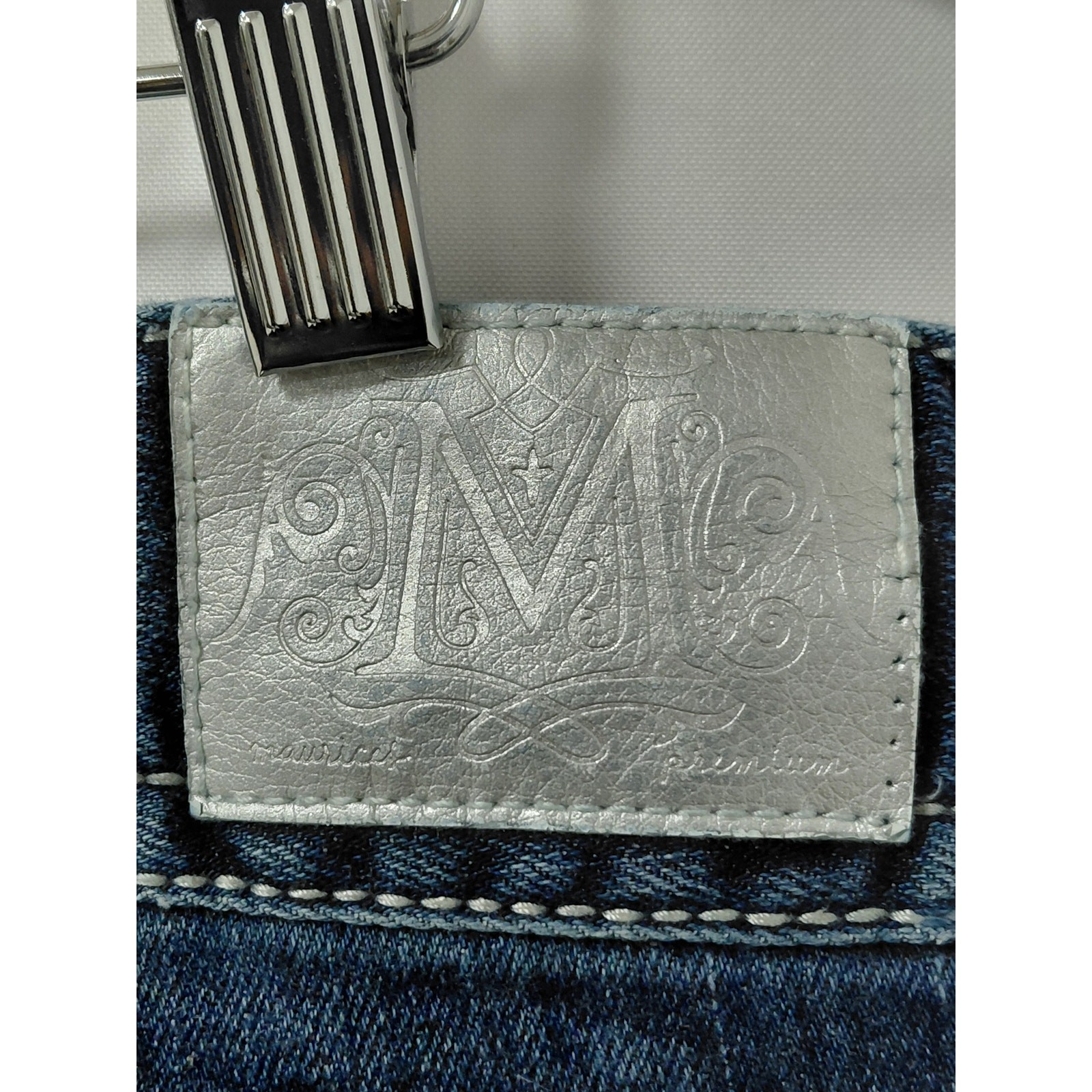 Maurices Premium Jeans Blue Denim Mid Rise Mid (10-12 in) Regular Size 15/16