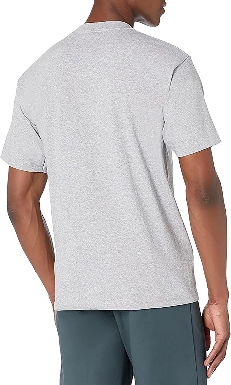 Pro Club Men’s 6-Pack Heavyweight Cotton Short Sleeve Crew Neck T-Shirt