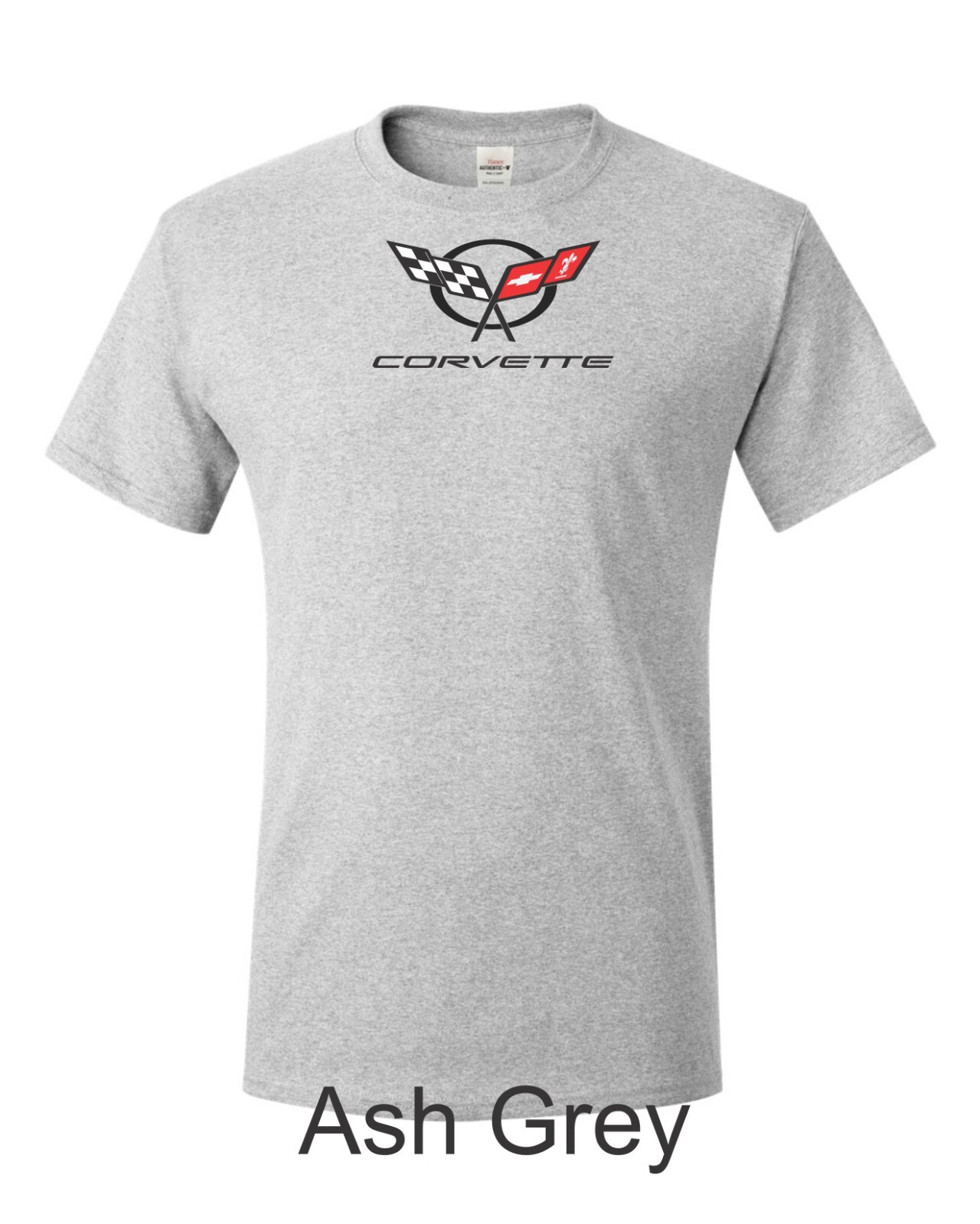 Vintage C5 Corvette Emblem Printed on Men’s Shirt. FREE SHIPPING !!!