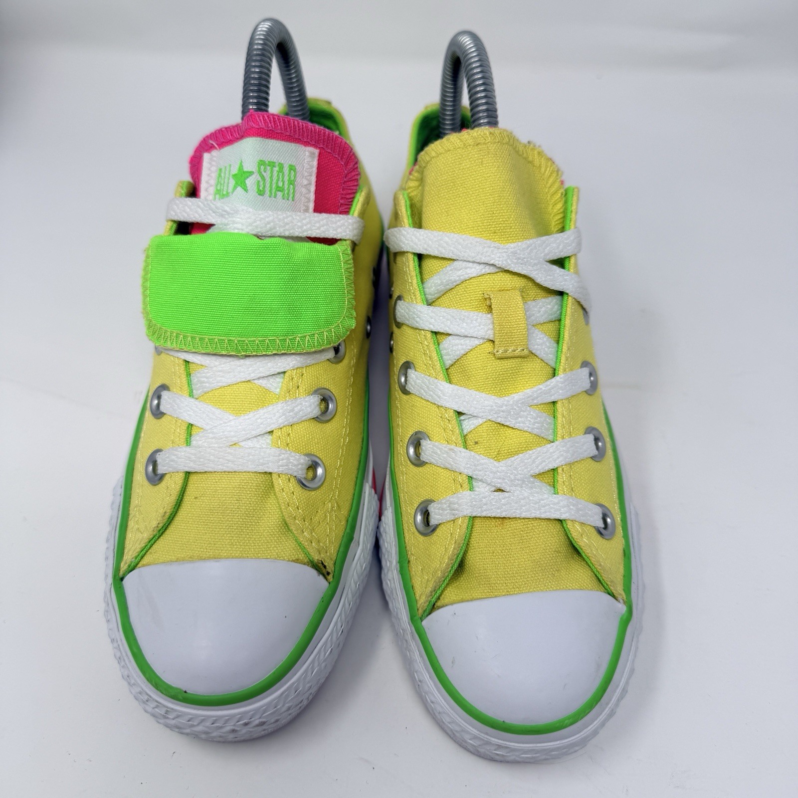 Converse Chuck Taylor All-Star Double Tongue Neon Sneakers Unisex Men 4 Women 6