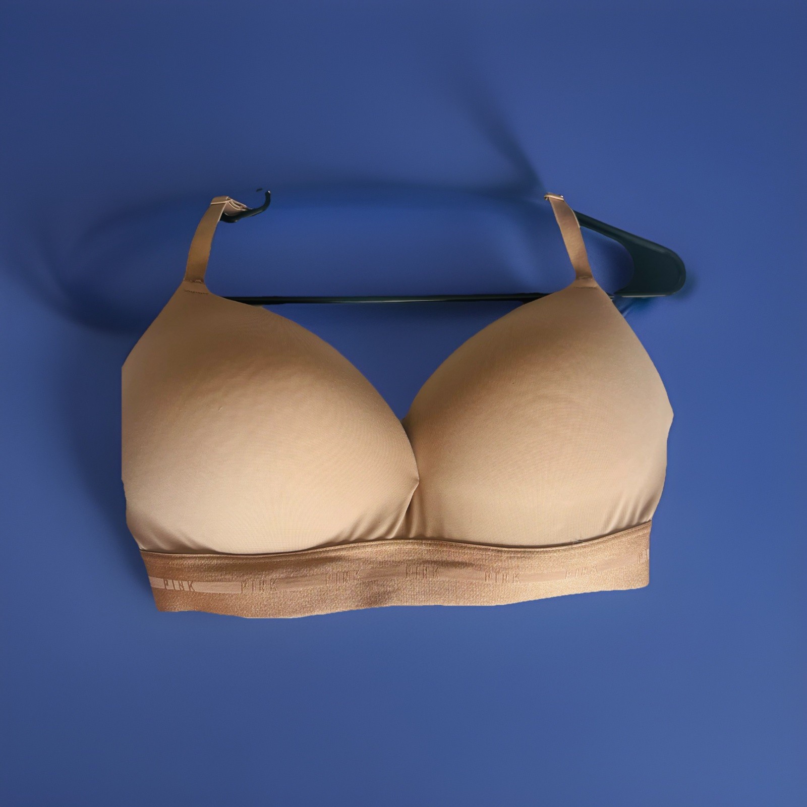 Victoria Secret Wear Everywhere Push Up Bra Tan Size 36DD
