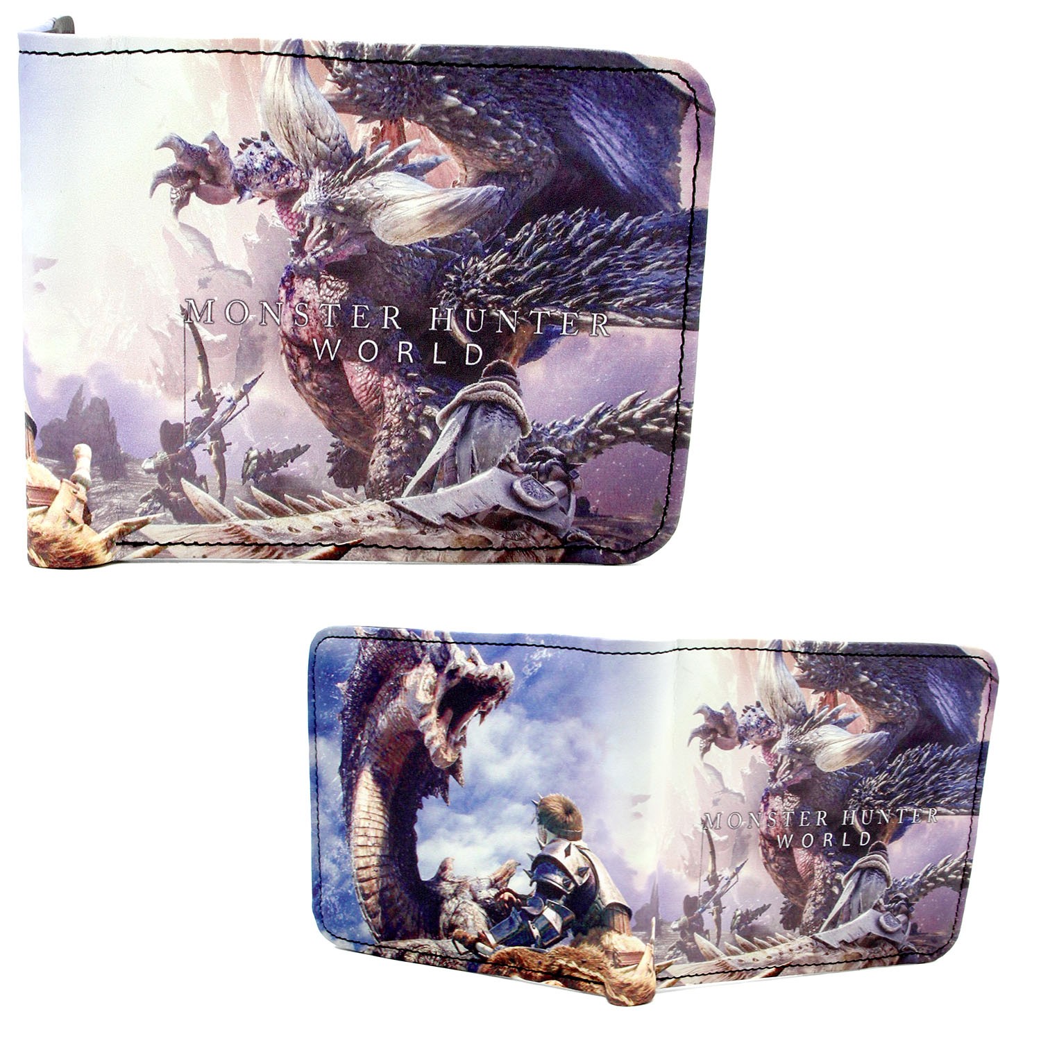 RATHALOS Monster Hunter 4 in. Bi Fold Wallet (Rioreus Video Games Credit Card)