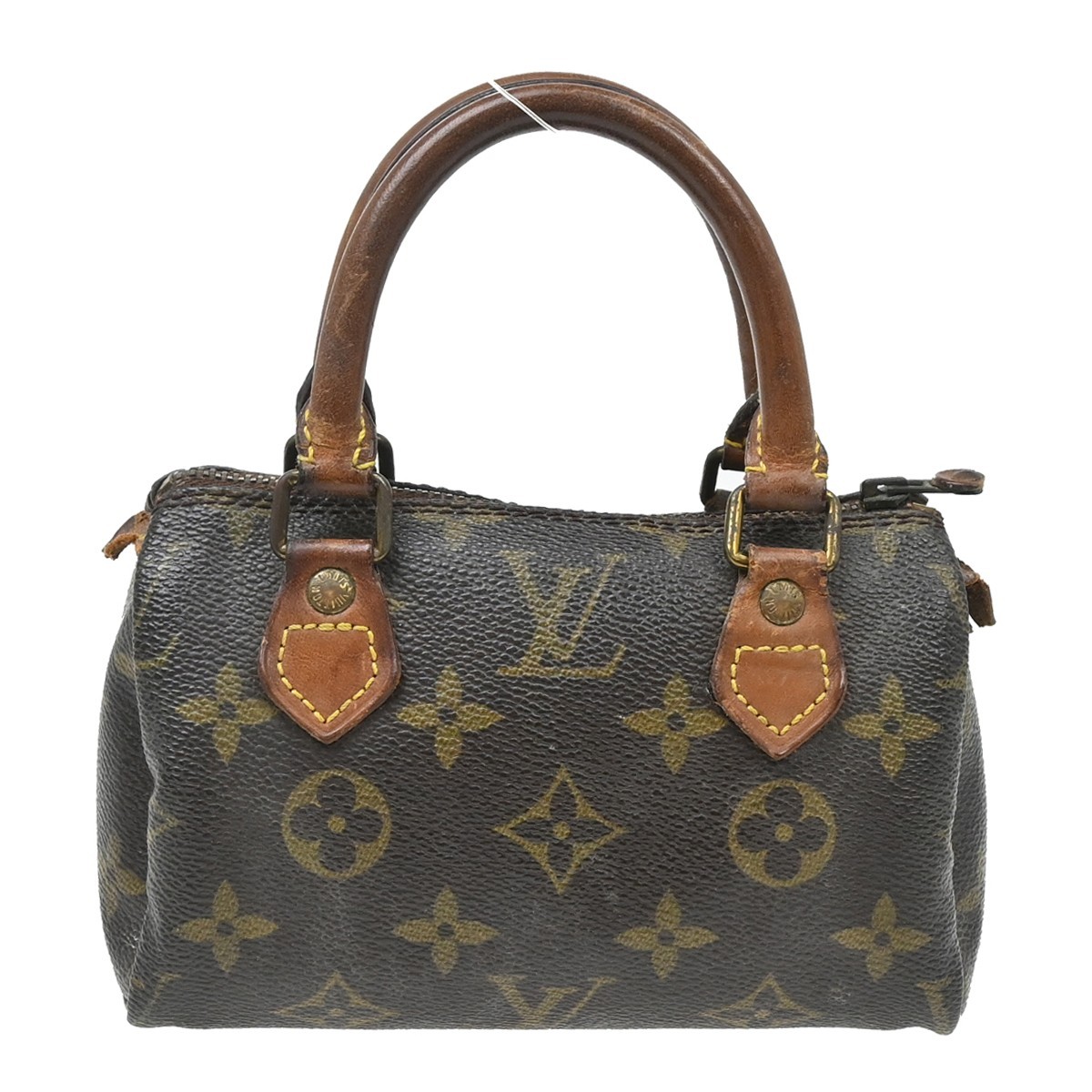 Best06 LOUIS VUITTON MINI SPEEDY HANDBAG MONOGRAM M41534 YQ05616