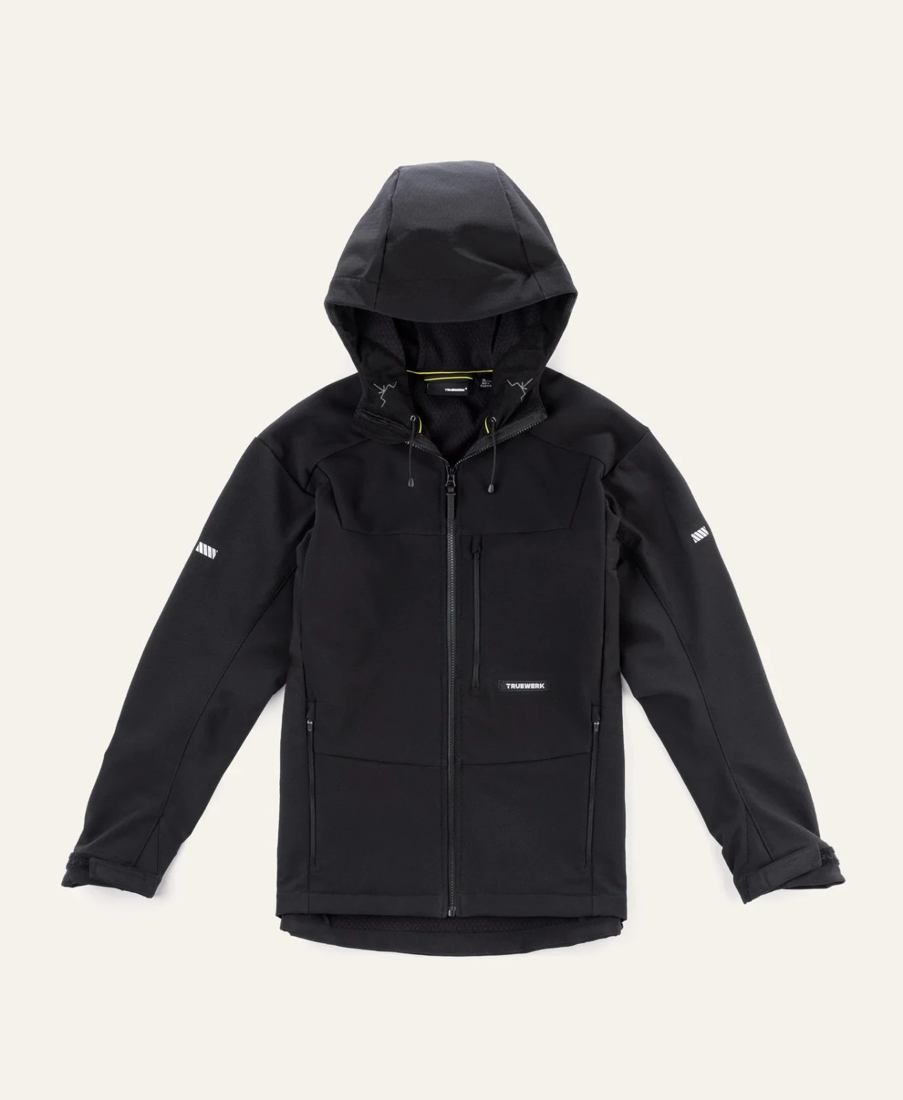 New Truewerk S3 Solution Hoodie Jacket Men’s Size Large Black MSRP $169