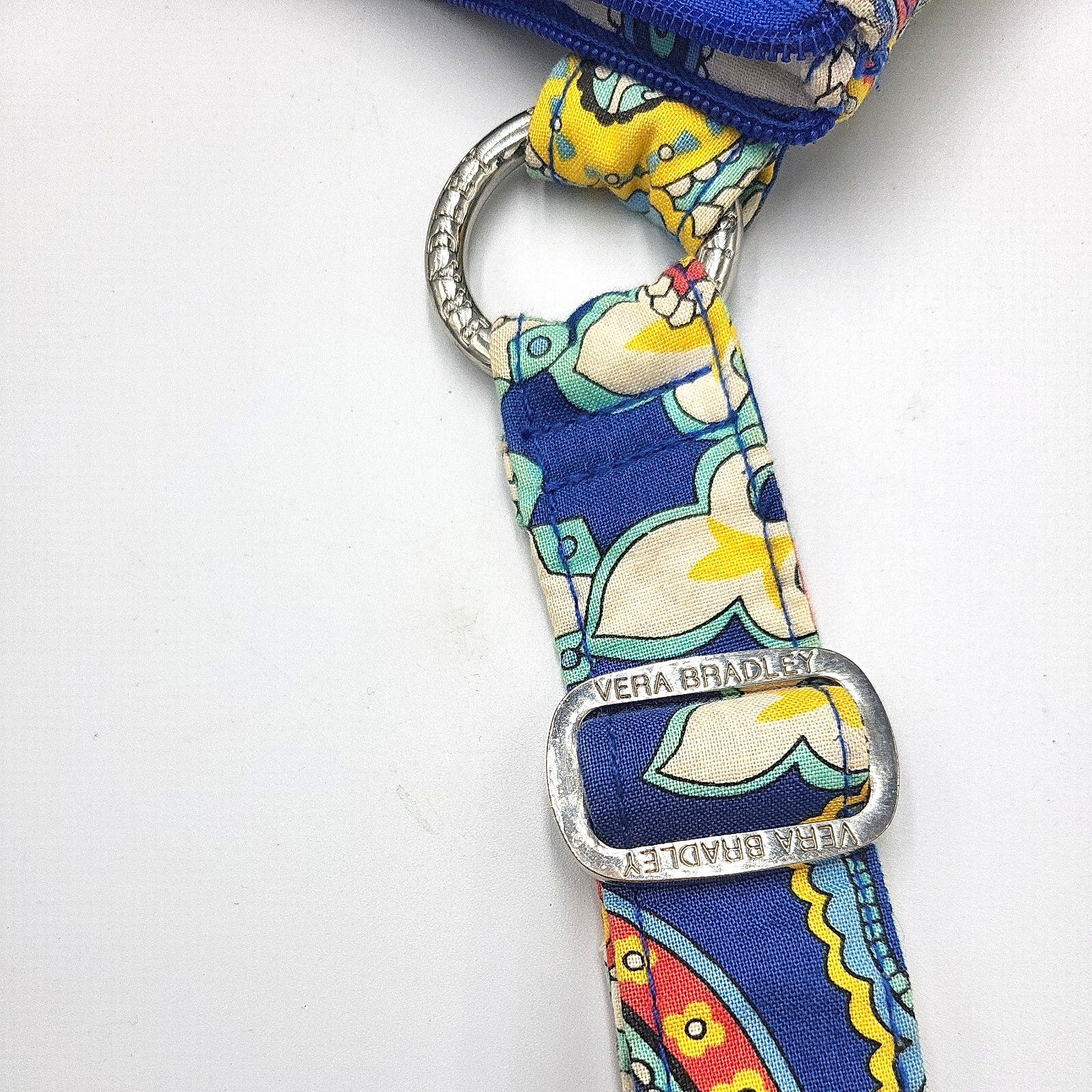 Vera Bradley Retired Marina Paisley Hipster Crossbody Shoulder Bag/Purse 12″