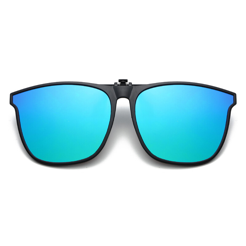 Polarized Clip-on Sunglasses Anti-glare Lightweight Flip Up Driving Sun Glasses