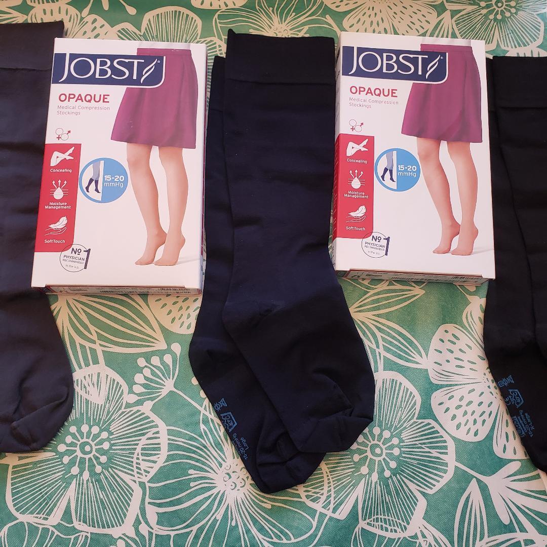 Jobst Opaque Soft Fit CT 15-20 20-30 30-40 Compression Knee Stockings Size Color