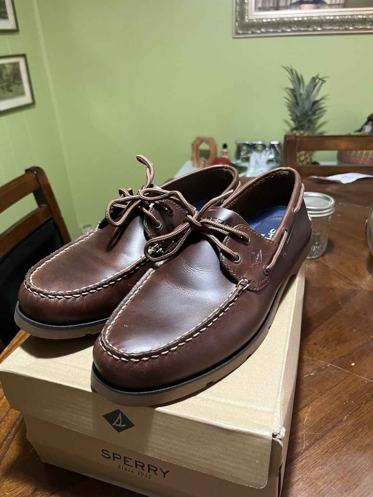 Sperry Top-Sider Leeward 2-Eye Men’s Boat Shoe, 11.5