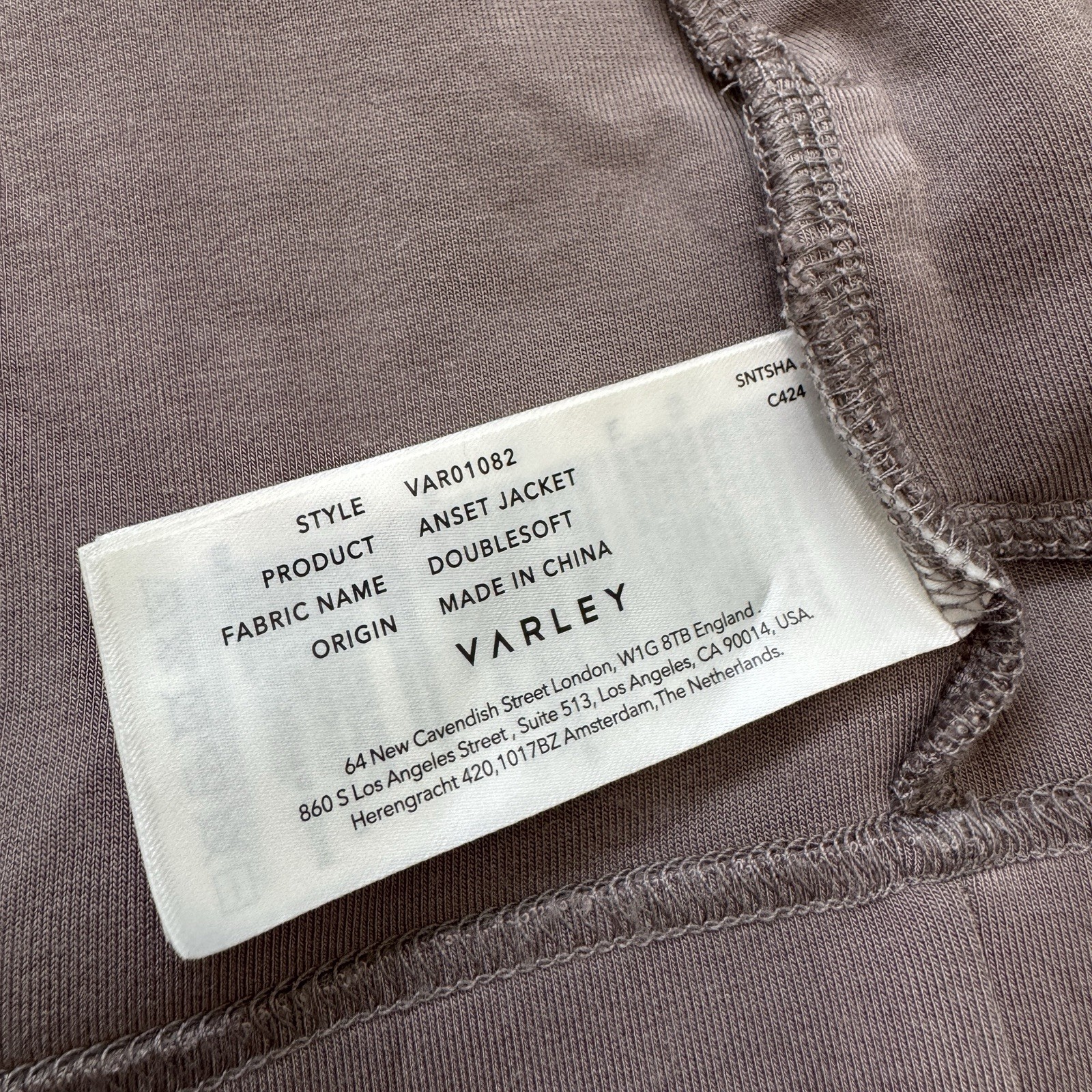 VARLEY Women’s XS DoubleSoft Anset Snap Front Belted Mid-Length Jacket