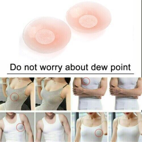 10PCS Nippleless Covers Women Reusable Invisible Adhesive Pasties Silicone Cover