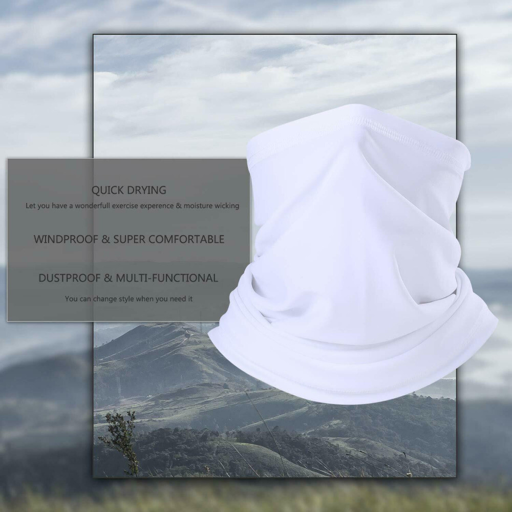 Summer Face Mask Cover Neck Gaiter Bandana Beanie Balaclava Skull Hat Tube Scarf