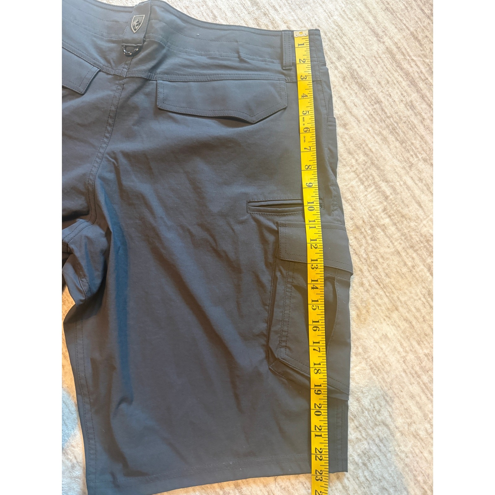KÜHL Gray Renegade Cargo Hiking Shorts Men’s Size 38