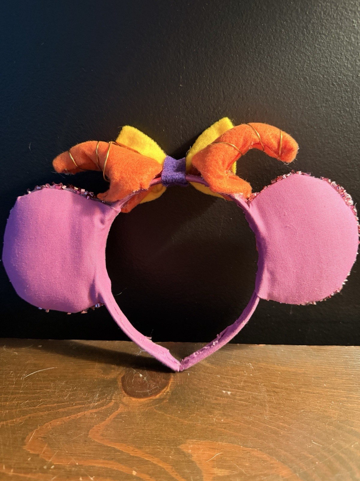 Figment Purple Dragon Disney Ears Hand Made (See Description)