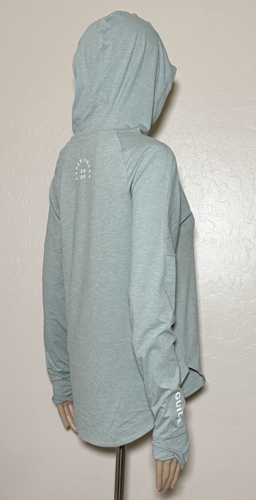 REI Co-op Womens Small Sahara Shade Hoodie Sea Olive Green Hike Active Top