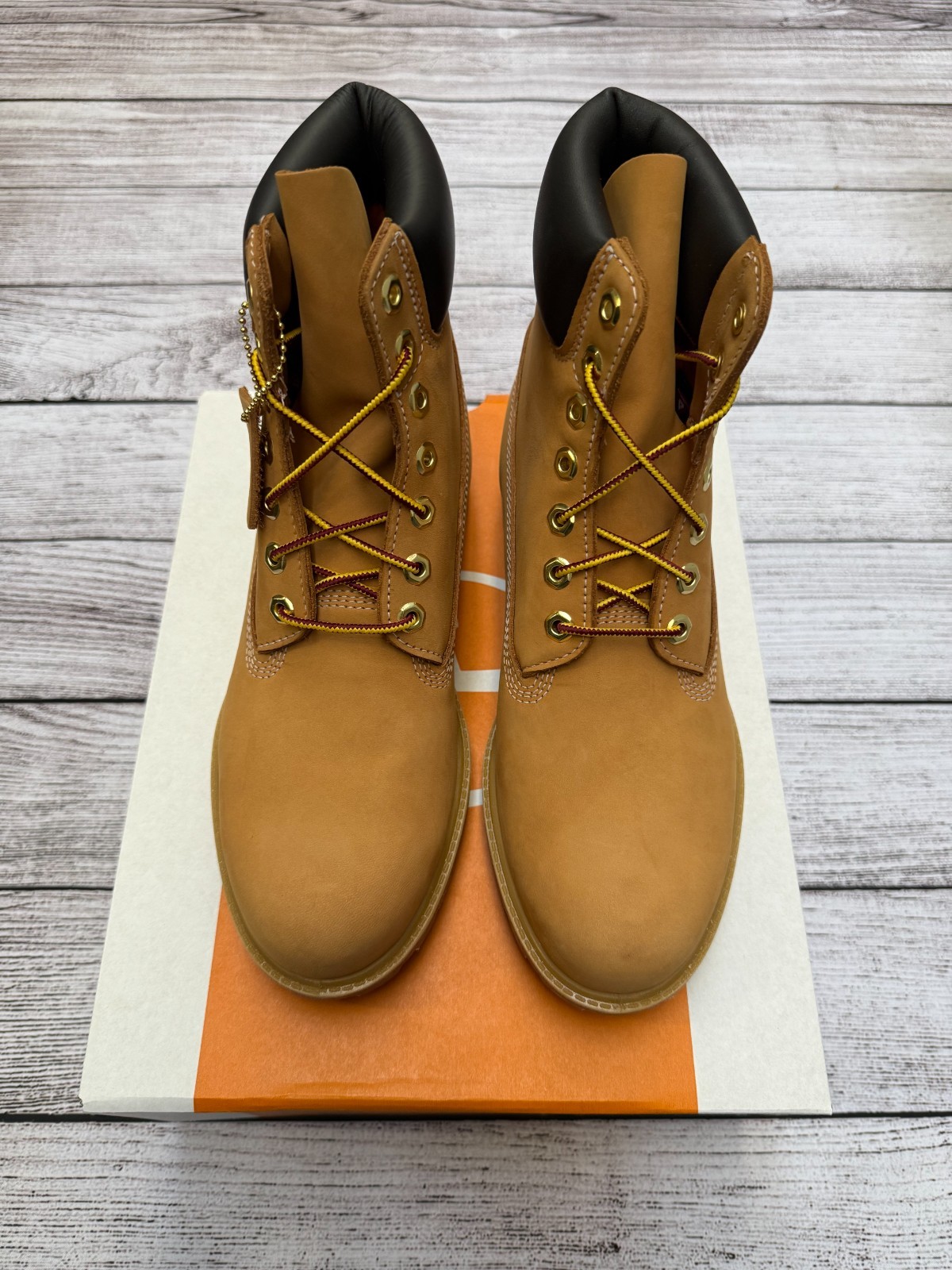 NEW Timberland 6 Inch Boot Wheat Nubuck Premium TB010061-713 Men’s SIZE 9,9.5,11