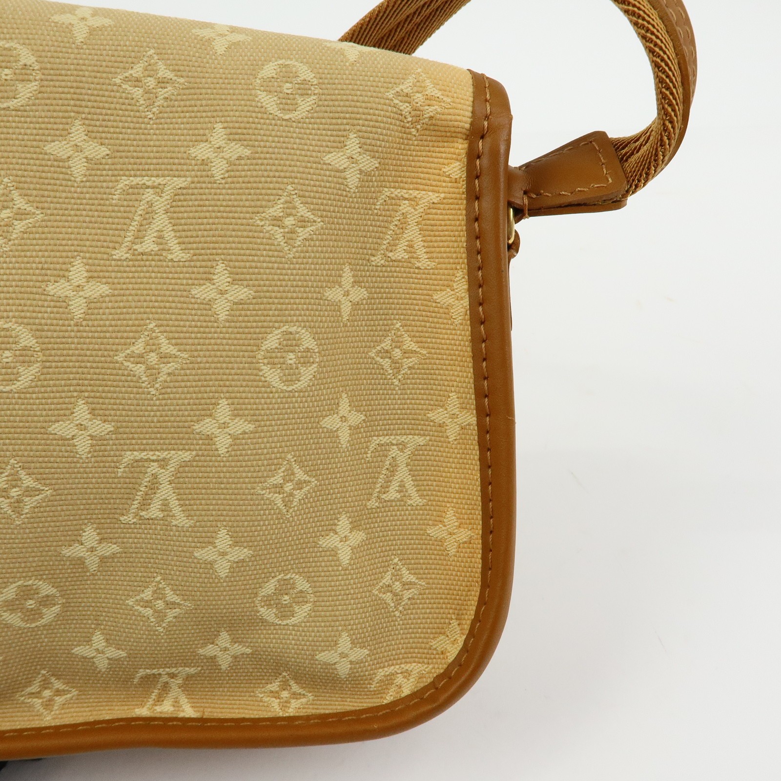 Louis Vuitton Monogram Mini Marjolie Hand Bag Beige M92694 Authentic Used F/S