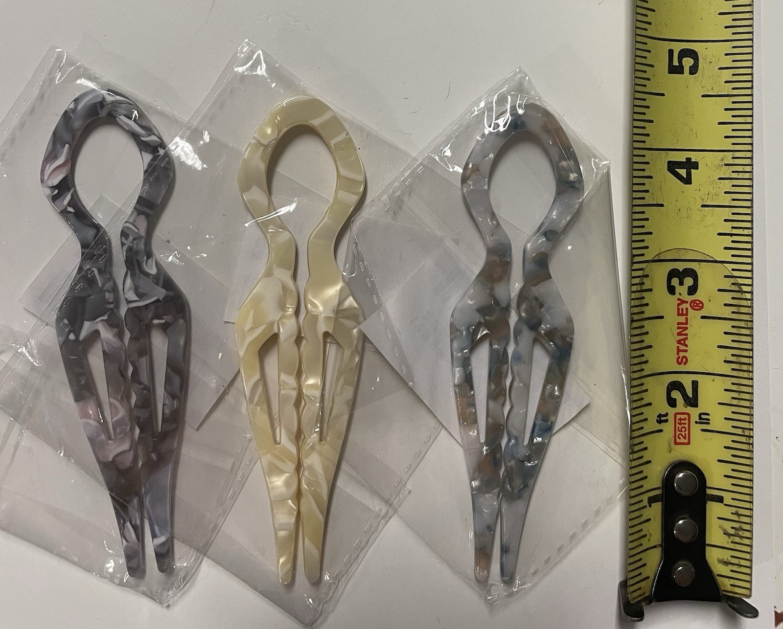 U-Shaped French Hair Fork Women and Girls About 4”
