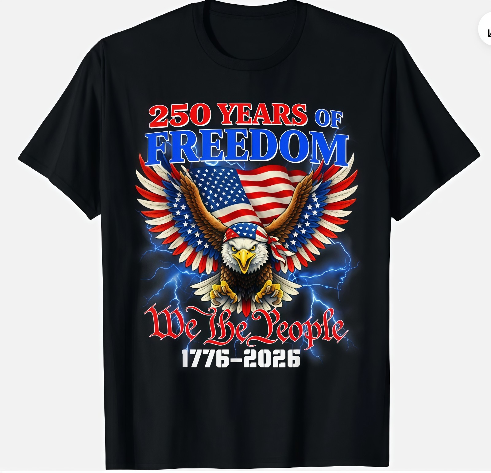 250 Anniversary USA 4th of July Patriotic 250 Years American Unisex T-Shirt