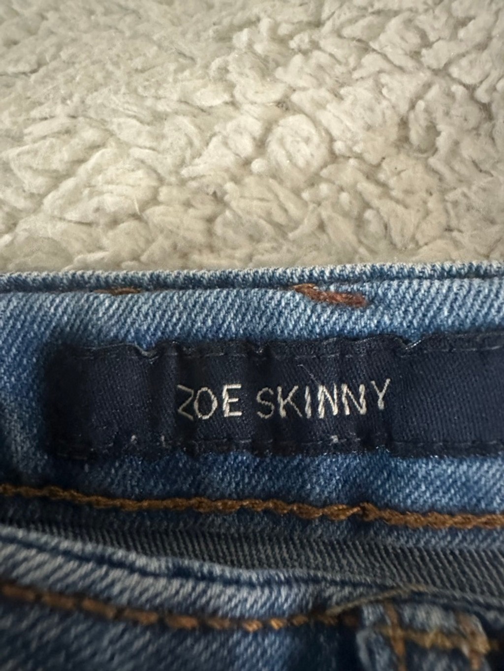Girls Lucky Brand Blue Zoe Skinny Jeans Size 14