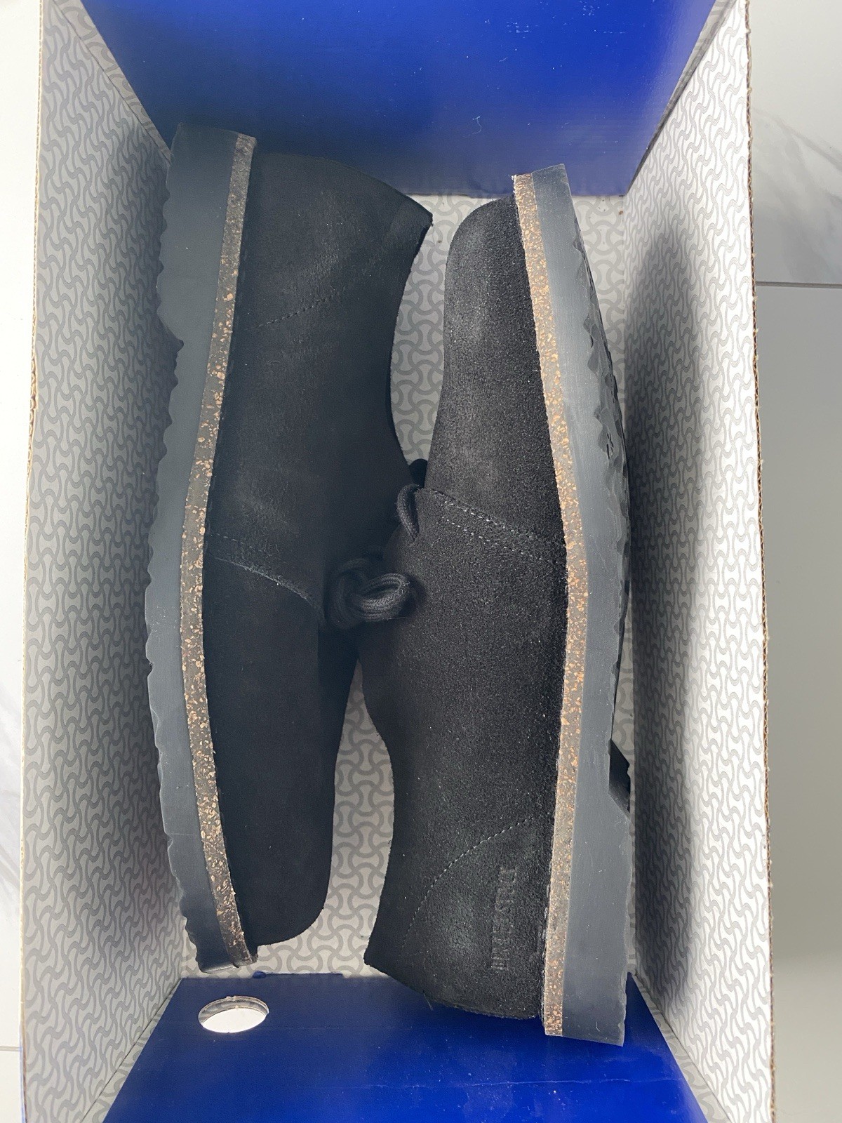 Birkenstock Uppsala Low Suede Black Men’s Size 43 US 10 Regular Fit 1029697 NEW
