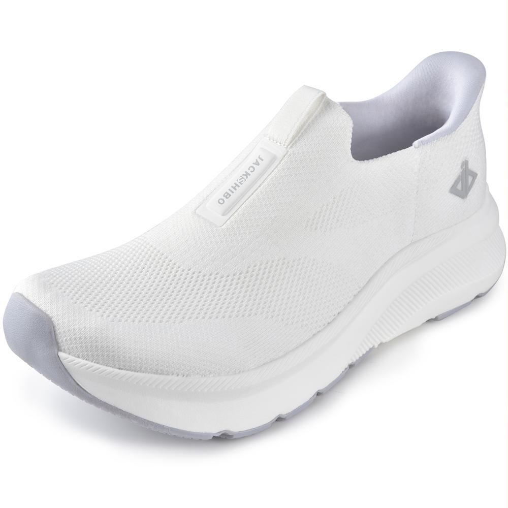 Mens Slip on Free up Hands Shoes Wide Toe Box Arch Support Orthopedic Sneakers