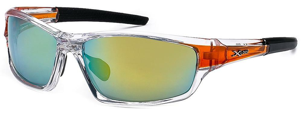 Mens Wrap Around Sunglasses Fashion Designer Rectangular Shades Sport Golf