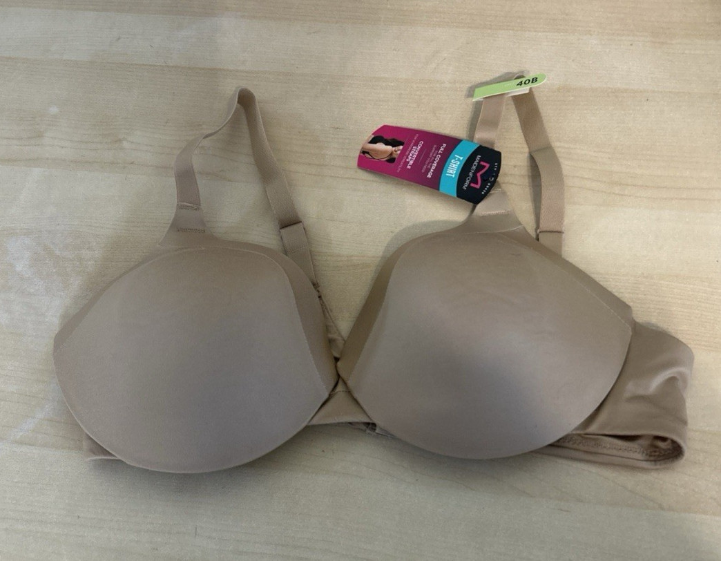 Maidenform Women’s Underwire Bra, Full Coverage Convertible T-Shirt Bra