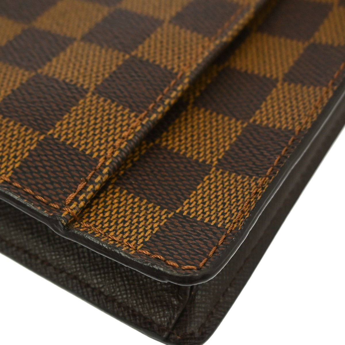Best01 LOUIS VUITTON BROWN DAMIER PIMLICO CROSSBODY SHOULDER BAG N45272 YQ05861
