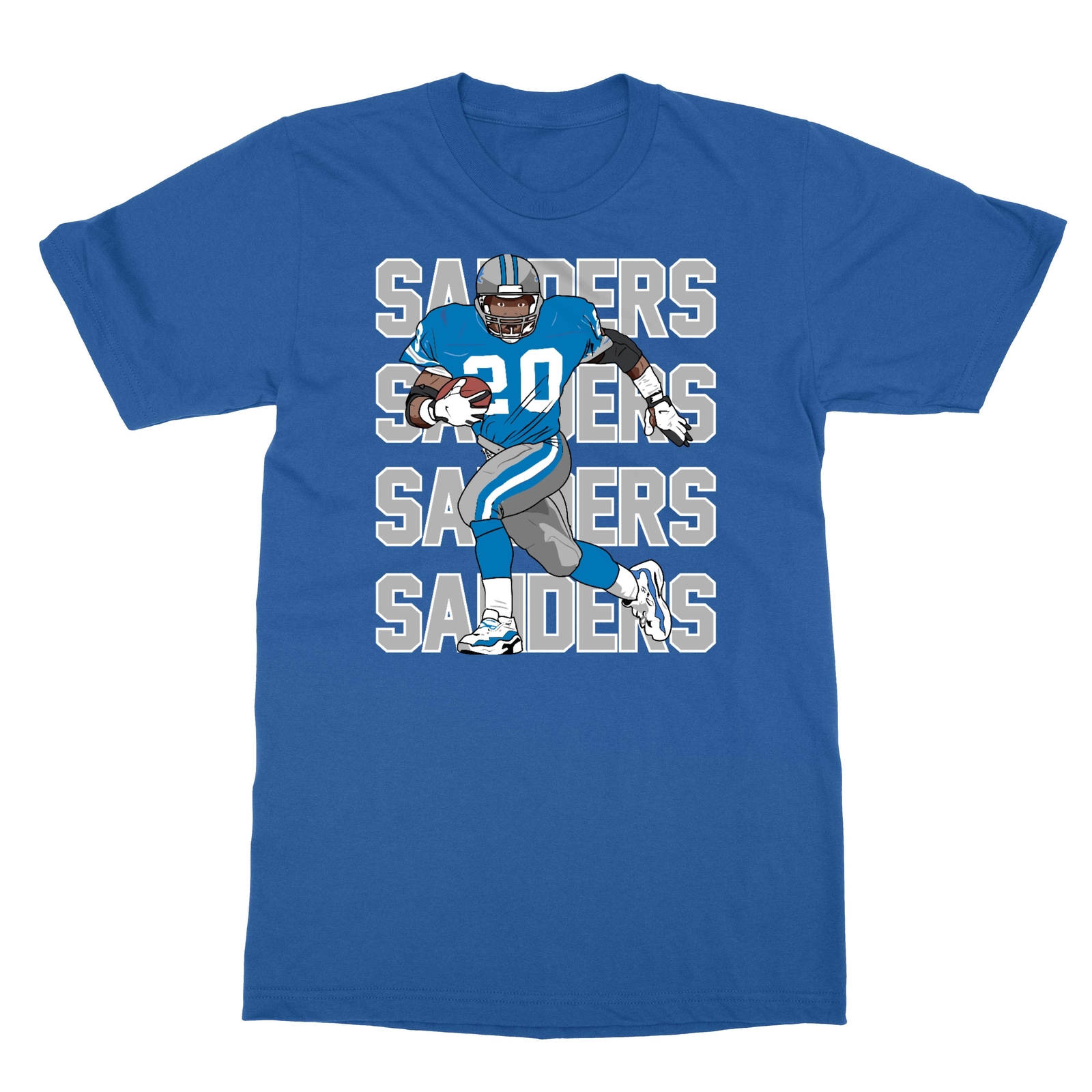 American Football Running Back Detroit Lions Sport Unisex T-Shirt