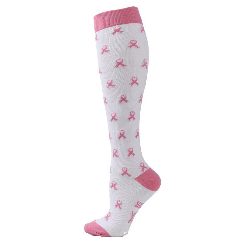 6 Pairs Women Compression Socks Knee High 20-30 mmHg Support Medical Stockings