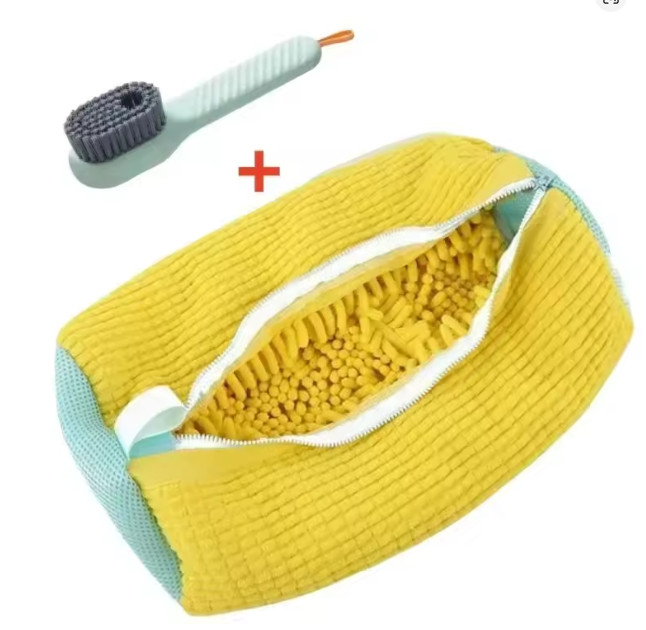 Durable Shoe Washing Machine Bag or brush for All Shoe Types,Ideal for Sneakers