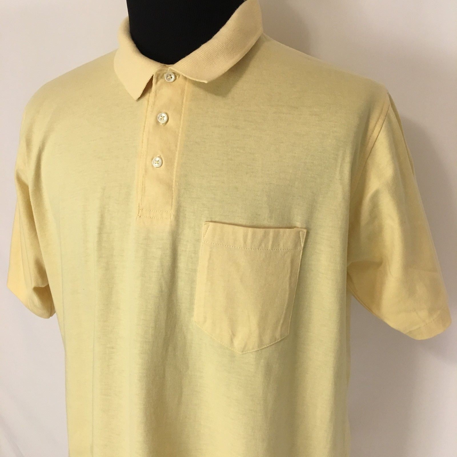 ROUNDTREE & YORKE MEN’S Sz XL QUALITY OUTDOOR WEAR CASUAL POLO SHIRT MADE IN USA