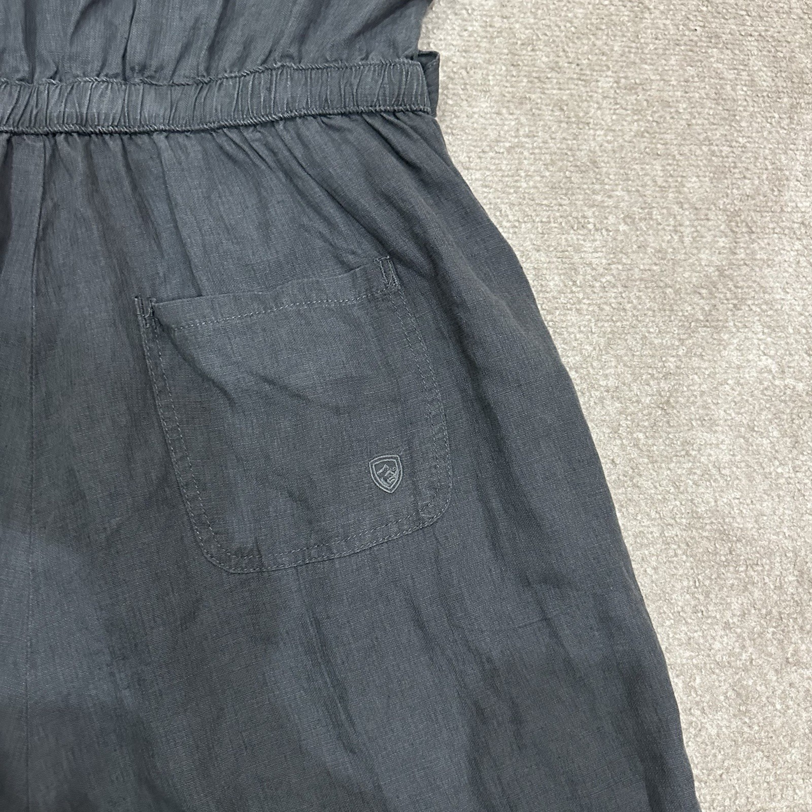 NWT Kuhl Women’s Size XL Pavement Gray Fresco Jumpsuit Outdoor Hiking