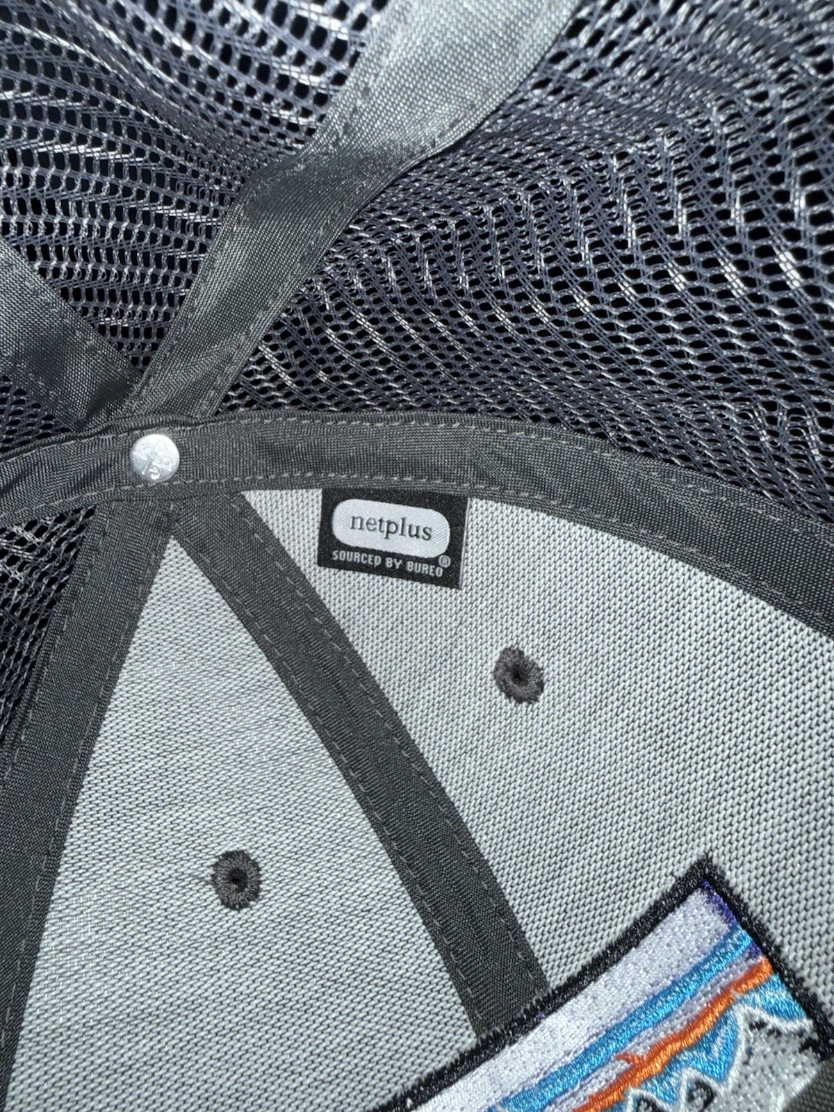 Patagonia Gray Trucker Hat Mesh Back Adjustable One Size