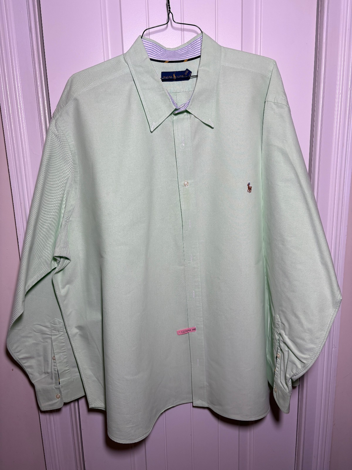 Men’s 4X Polo Ralph Lauren Long sleeve buttondown shirts men 4XL 4XB