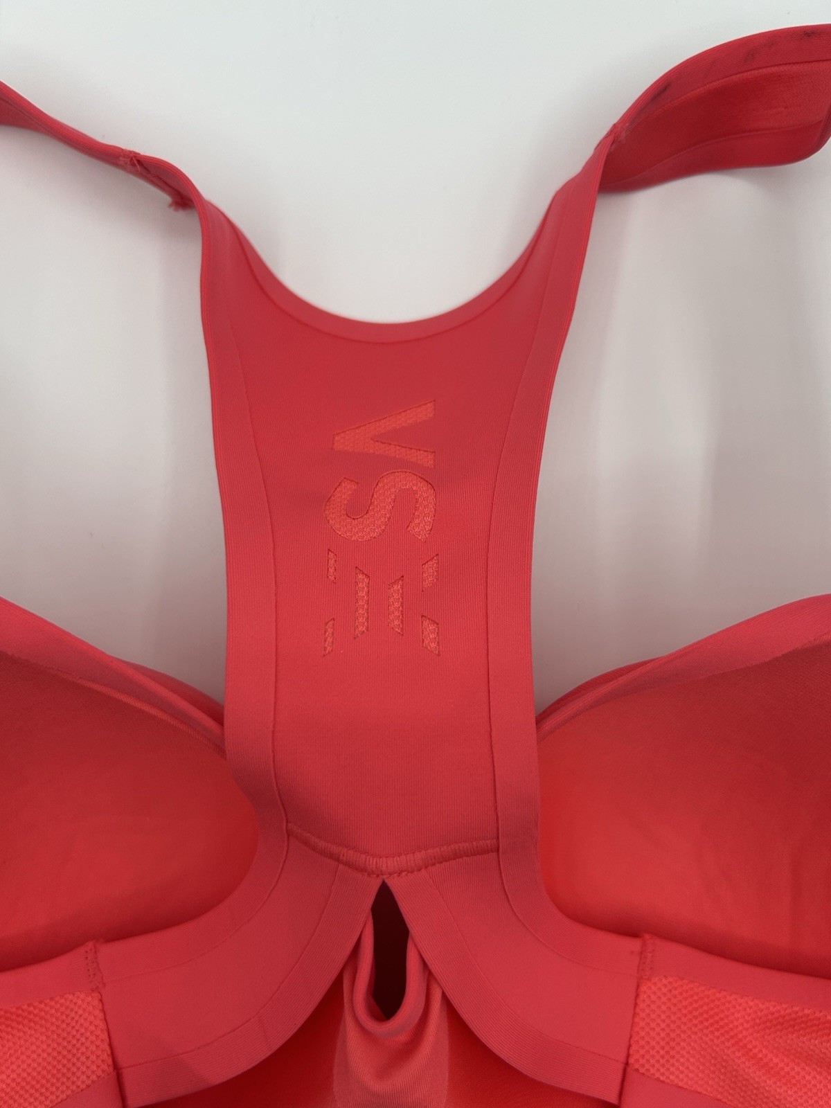 Victoria’s Secret VSX Incredible Max Sports Bra Plunge Coral Red Pick A Size NWT