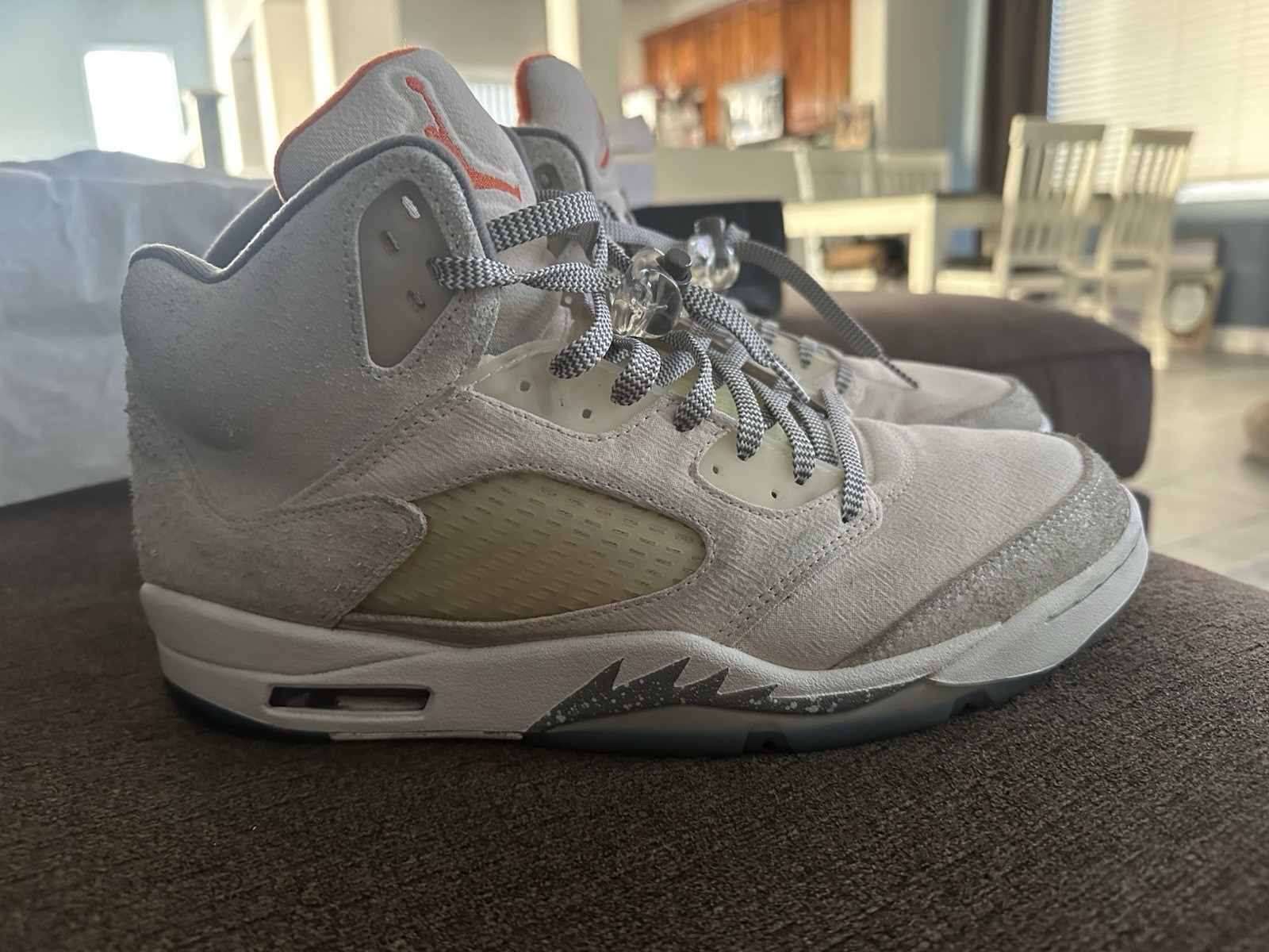 Jordan Air Jordan 5 Retro SE Craft Light Orewood Brown Gray/Orange FD9222-180